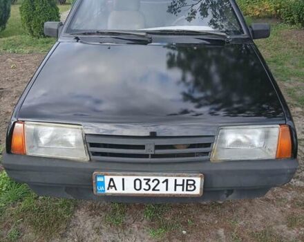 Чорний ВАЗ 21099, об'ємом двигуна 1.6 л та пробігом 237 тис. км за 1300 $, фото 10 на Automoto.ua