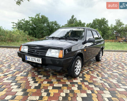 Черный ВАЗ 21099, объемом двигателя 1.6 л и пробегом 150 тыс. км за 2800 $, фото 6 на Automoto.ua