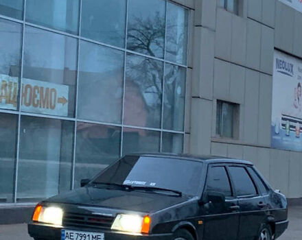 Черный ВАЗ 21099, объемом двигателя 1.6 л и пробегом 100 тыс. км за 1850 $, фото 1 на Automoto.ua