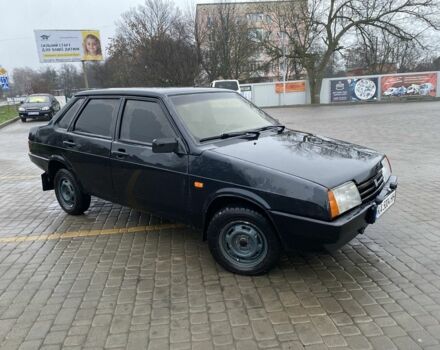 Черный ВАЗ 21099, объемом двигателя 1.6 л и пробегом 250 тыс. км за 1600 $, фото 5 на Automoto.ua