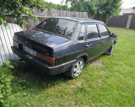 Черный ВАЗ 21099, объемом двигателя 1.5 л и пробегом 150 тыс. км за 750 $, фото 1 на Automoto.ua