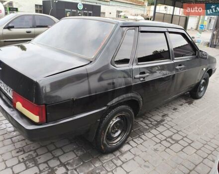 Черный ВАЗ 21099, объемом двигателя 1.5 л и пробегом 230 тыс. км за 1350 $, фото 6 на Automoto.ua