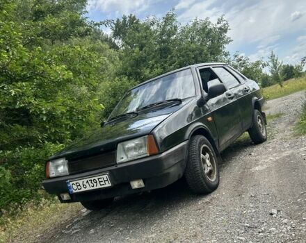 Черный ВАЗ 21099, объемом двигателя 1.6 л и пробегом 459 тыс. км за 1300 $, фото 2 на Automoto.ua