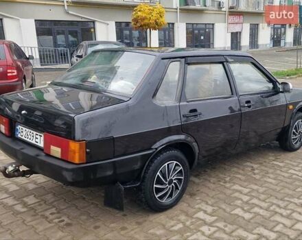 Черный ВАЗ 21099, объемом двигателя 1.6 л и пробегом 125 тыс. км за 1650 $, фото 5 на Automoto.ua