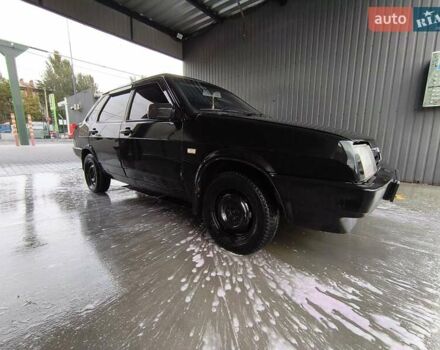 Черный ВАЗ 21099, объемом двигателя 1.5 л и пробегом 230 тыс. км за 1350 $, фото 2 на Automoto.ua