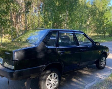 Черный ВАЗ 21099, объемом двигателя 1.5 л и пробегом 280 тыс. км за 1598 $, фото 9 на Automoto.ua