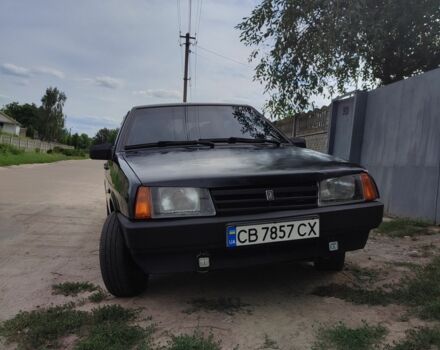 Черный ВАЗ 21099, объемом двигателя 1.6 л и пробегом 280 тыс. км за 1350 $, фото 2 на Automoto.ua