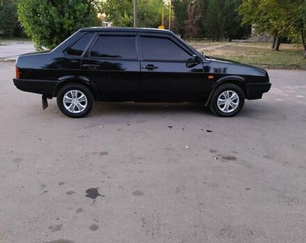 Чорний ВАЗ 21099, об'ємом двигуна 1.6 л та пробігом 220 тис. км за 1999 $, фото 7 на Automoto.ua