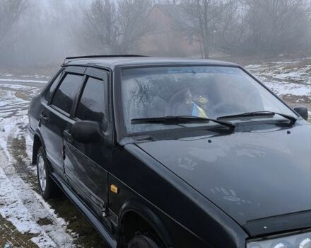 Черный ВАЗ 21099, объемом двигателя 1.6 л и пробегом 349 тыс. км за 1700 $, фото 2 на Automoto.ua