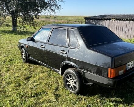 Черный ВАЗ 21099, объемом двигателя 1.5 л и пробегом 157 тыс. км за 1550 $, фото 1 на Automoto.ua