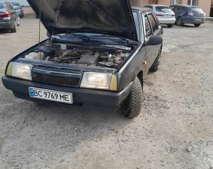 Черный ВАЗ 21099, объемом двигателя 1.6 л и пробегом 220 тыс. км за 1600 $, фото 9 на Automoto.ua