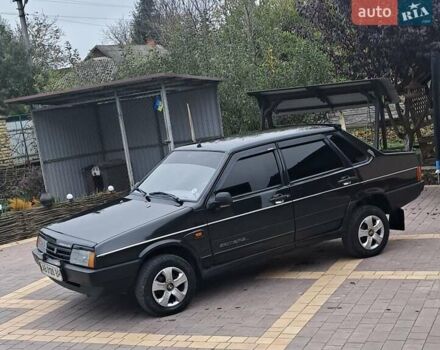 Черный ВАЗ 21099, объемом двигателя 1.6 л и пробегом 163 тыс. км за 2450 $, фото 11 на Automoto.ua