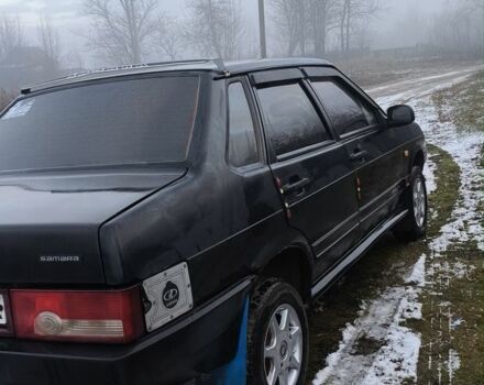 Черный ВАЗ 21099, объемом двигателя 1.6 л и пробегом 349 тыс. км за 1700 $, фото 4 на Automoto.ua