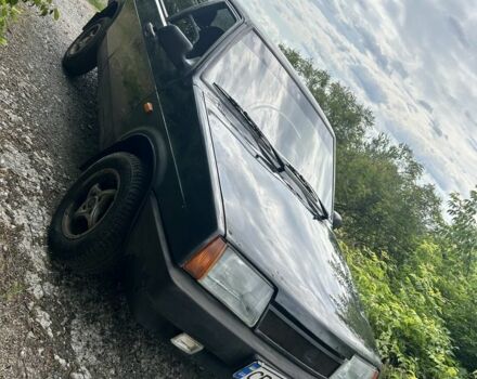 Черный ВАЗ 21099, объемом двигателя 1.6 л и пробегом 459 тыс. км за 1300 $, фото 1 на Automoto.ua