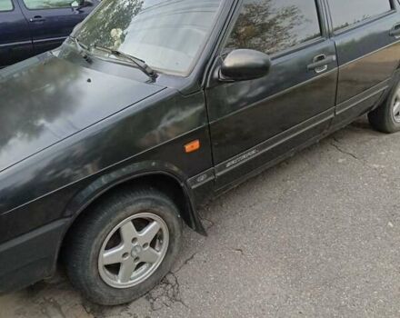 Черный ВАЗ 21099, объемом двигателя 1.5 л и пробегом 100 тыс. км за 2200 $, фото 5 на Automoto.ua