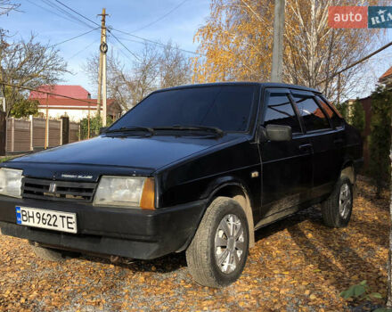 Черный ВАЗ 21099, объемом двигателя 1.6 л и пробегом 161 тыс. км за 1650 $, фото 7 на Automoto.ua