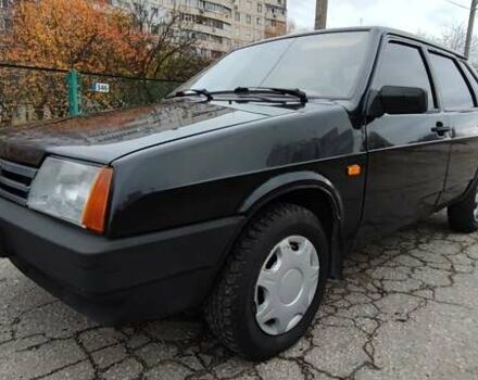 Черный ВАЗ 21099, объемом двигателя 1.6 л и пробегом 200 тыс. км за 2000 $, фото 1 на Automoto.ua