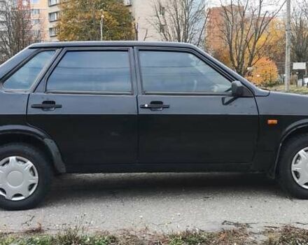 Черный ВАЗ 21099, объемом двигателя 1.6 л и пробегом 200 тыс. км за 2000 $, фото 5 на Automoto.ua