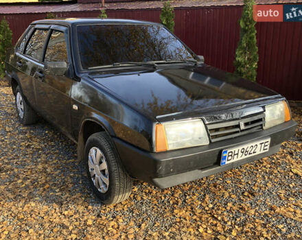 Черный ВАЗ 21099, объемом двигателя 1.6 л и пробегом 161 тыс. км за 1650 $, фото 1 на Automoto.ua