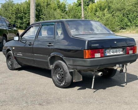Черный ВАЗ 21099, объемом двигателя 1.5 л и пробегом 140 тыс. км за 1650 $, фото 6 на Automoto.ua