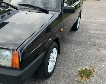 Черный ВАЗ 21099, объемом двигателя 1.6 л и пробегом 240 тыс. км за 2150 $, фото 3 на Automoto.ua