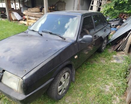 Черный ВАЗ 21099, объемом двигателя 1.5 л и пробегом 150 тыс. км за 750 $, фото 3 на Automoto.ua