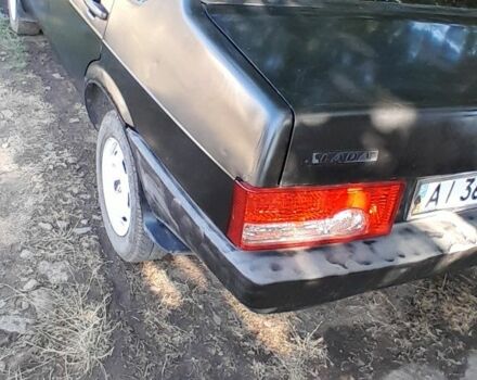 Черный ВАЗ 21099, объемом двигателя 2 л и пробегом 200 тыс. км за 850 $, фото 3 на Automoto.ua