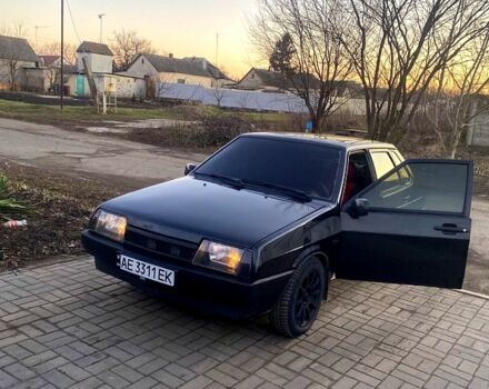 Черный ВАЗ 21099, объемом двигателя 1.6 л и пробегом 155 тыс. км за 1250 $, фото 4 на Automoto.ua