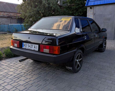Чорний ВАЗ 21099, об'ємом двигуна 1.6 л та пробігом 50 тис. км за 2750 $, фото 4 на Automoto.ua