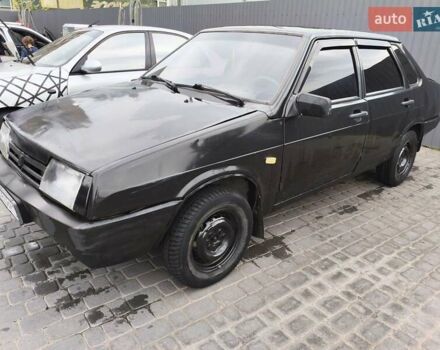 Черный ВАЗ 21099, объемом двигателя 1.5 л и пробегом 230 тыс. км за 1350 $, фото 7 на Automoto.ua