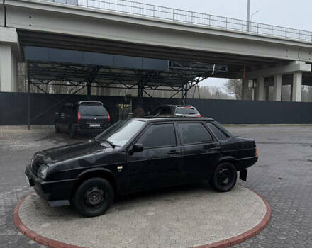 Черный ВАЗ 21099, объемом двигателя 1.5 л и пробегом 300 тыс. км за 2000 $, фото 2 на Automoto.ua