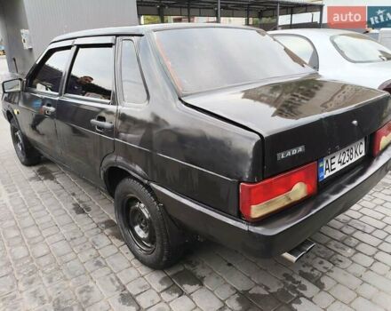 Черный ВАЗ 21099, объемом двигателя 1.5 л и пробегом 230 тыс. км за 1350 $, фото 1 на Automoto.ua