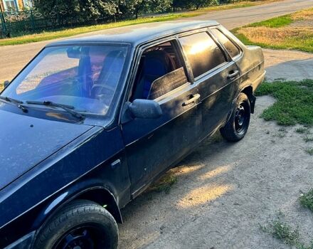 Черный ВАЗ 21099, объемом двигателя 1.5 л и пробегом 0 тыс. км за 1800 $, фото 1 на Automoto.ua