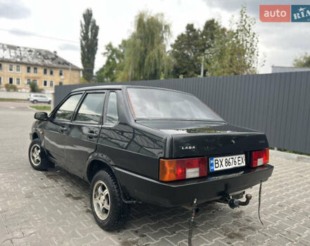 Черный ВАЗ 21099, объемом двигателя 1.6 л и пробегом 400 тыс. км за 1250 $, фото 7 на Automoto.ua