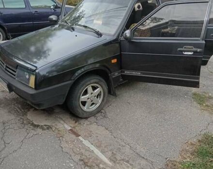 Черный ВАЗ 21099, объемом двигателя 1.5 л и пробегом 100 тыс. км за 2200 $, фото 6 на Automoto.ua