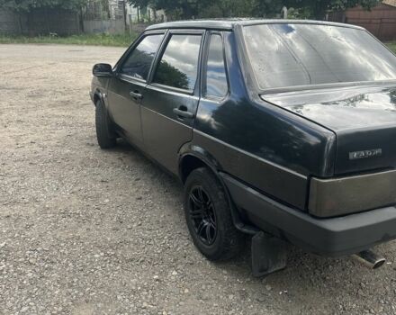 Черный ВАЗ 21099, объемом двигателя 1.6 л и пробегом 161 тыс. км за 1600 $, фото 3 на Automoto.ua