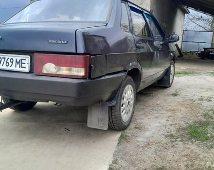 Черный ВАЗ 21099, объемом двигателя 1.6 л и пробегом 220 тыс. км за 1600 $, фото 5 на Automoto.ua