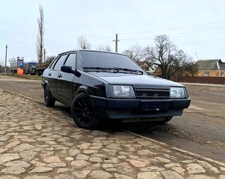 Черный ВАЗ 21099, объемом двигателя 1.6 л и пробегом 155 тыс. км за 1250 $, фото 6 на Automoto.ua