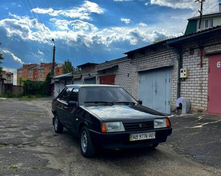 Черный ВАЗ 21099, объемом двигателя 1.6 л и пробегом 96 тыс. км за 1750 $, фото 1 на Automoto.ua