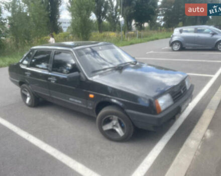 Черный ВАЗ 21099, объемом двигателя 1.6 л и пробегом 260 тыс. км за 2200 $, фото 1 на Automoto.ua