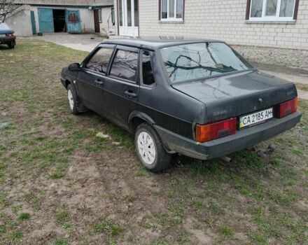 Черный ВАЗ 21099, объемом двигателя 1.6 л и пробегом 160 тыс. км за 1300 $, фото 1 на Automoto.ua