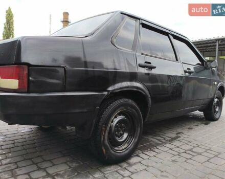 Черный ВАЗ 21099, объемом двигателя 1.5 л и пробегом 230 тыс. км за 1350 $, фото 5 на Automoto.ua