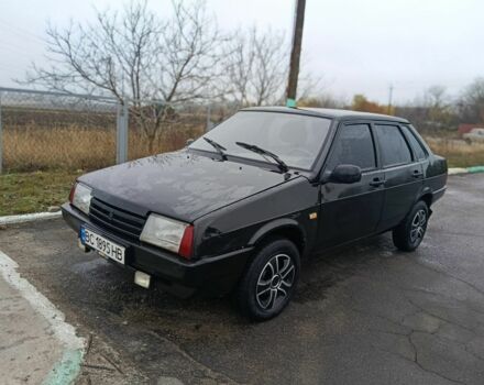 Черный ВАЗ 21099, объемом двигателя 0 л и пробегом 198 тыс. км за 1429 $, фото 1 на Automoto.ua