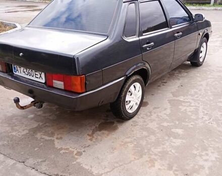 Чорний ВАЗ 21099, об'ємом двигуна 1.6 л та пробігом 200 тис. км за 1300 $, фото 2 на Automoto.ua