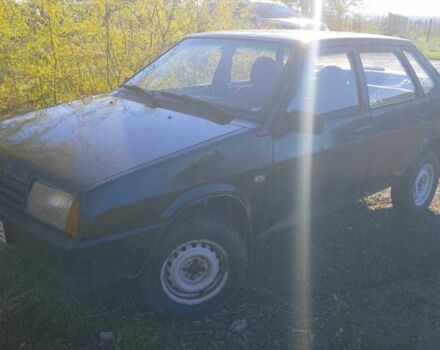 Черный ВАЗ 21099, объемом двигателя 1.6 л и пробегом 3 тыс. км за 1000 $, фото 2 на Automoto.ua