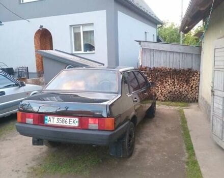 Черный ВАЗ 21099, объемом двигателя 1.6 л и пробегом 194 тыс. км за 1800 $, фото 5 на Automoto.ua