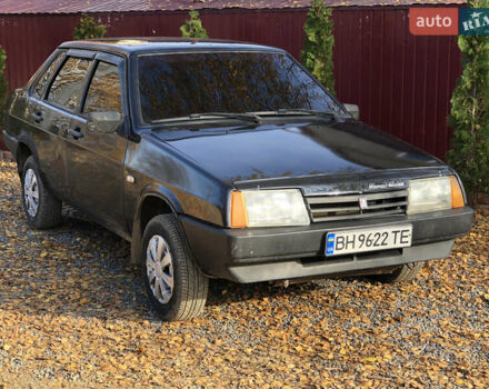 Черный ВАЗ 21099, объемом двигателя 1.6 л и пробегом 161 тыс. км за 1650 $, фото 3 на Automoto.ua