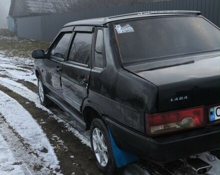 Черный ВАЗ 21099, объемом двигателя 1.6 л и пробегом 349 тыс. км за 1700 $, фото 7 на Automoto.ua