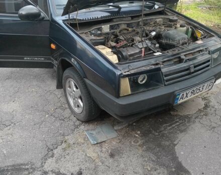 Черный ВАЗ 21099, объемом двигателя 1.5 л и пробегом 100 тыс. км за 2200 $, фото 3 на Automoto.ua