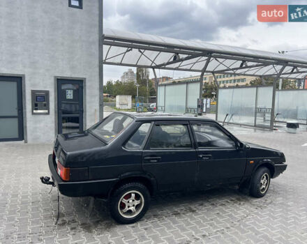 Черный ВАЗ 21099, объемом двигателя 1.6 л и пробегом 400 тыс. км за 1250 $, фото 6 на Automoto.ua